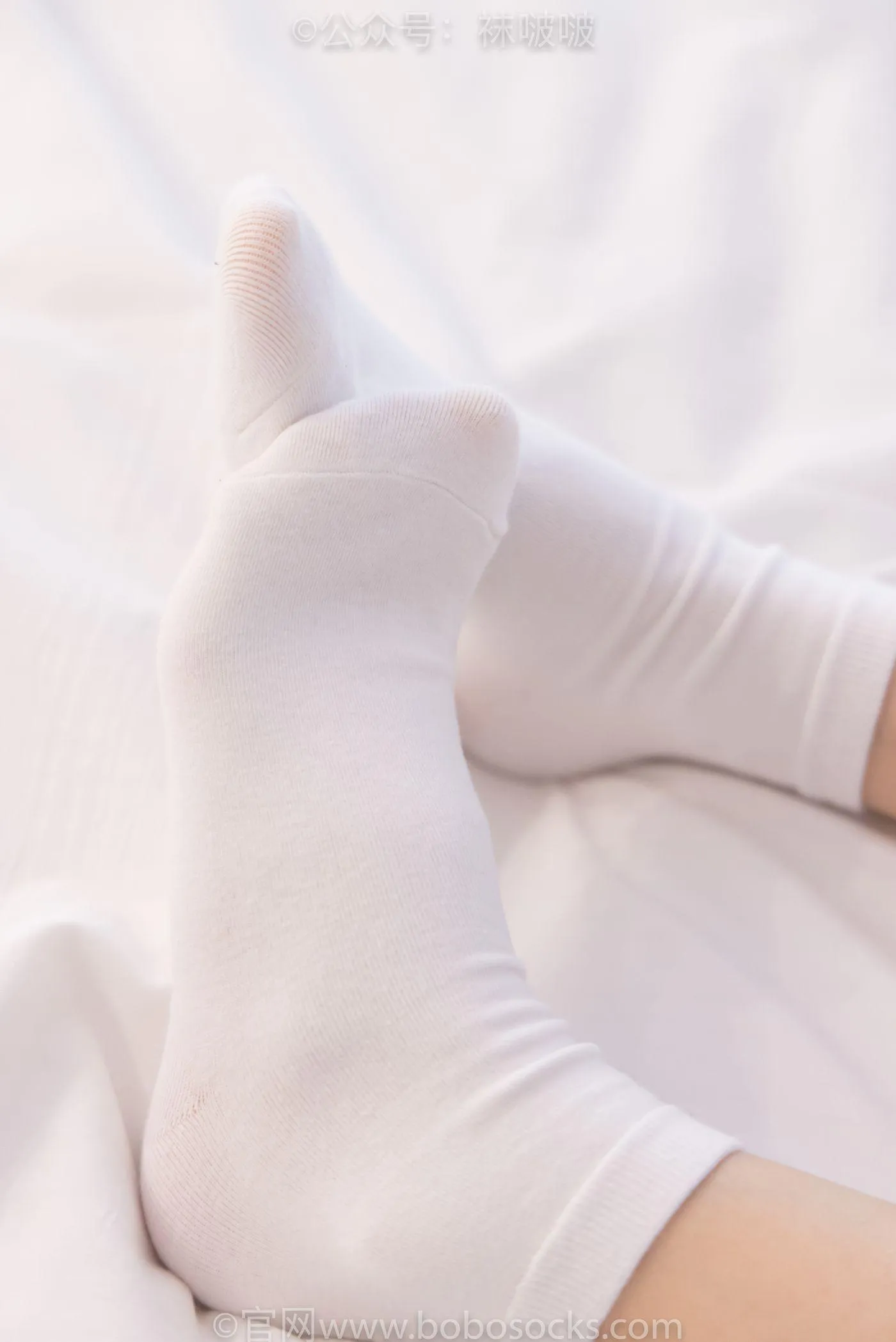 [BoBoSocks袜啵啵]NO.073 稚予-贝壳头、白棉袜、裸足 [145P]插图6